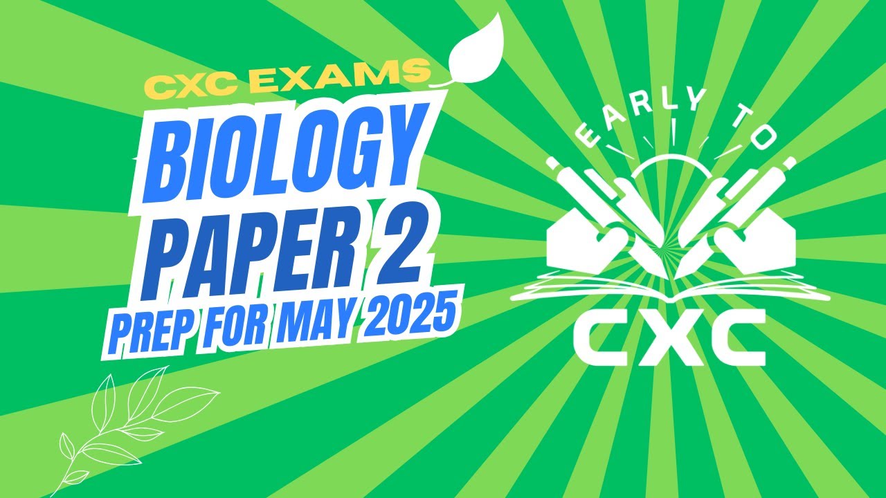 Biology Paper 2 May 2025 Preparation