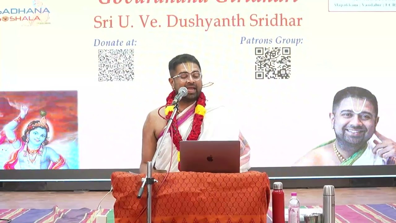 'Govardhana Giridhari' (கோவர்தன கிரிதாரி) | Discourse in தமிழ் | Sri Dushyanth Sridhar
