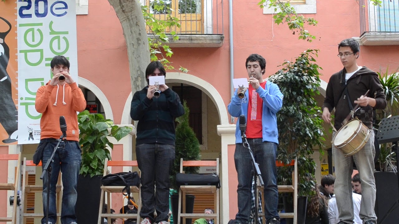 Xalocs, grallers de Reus - XXè Dia del Graller de Vilafranca del Penedès (21/4/2013)