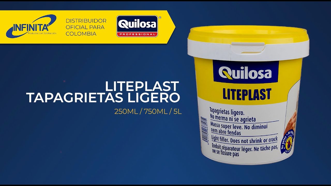 RELLENO ACRILICO LIGERO - LITEPLAST TAPAGRIETAS