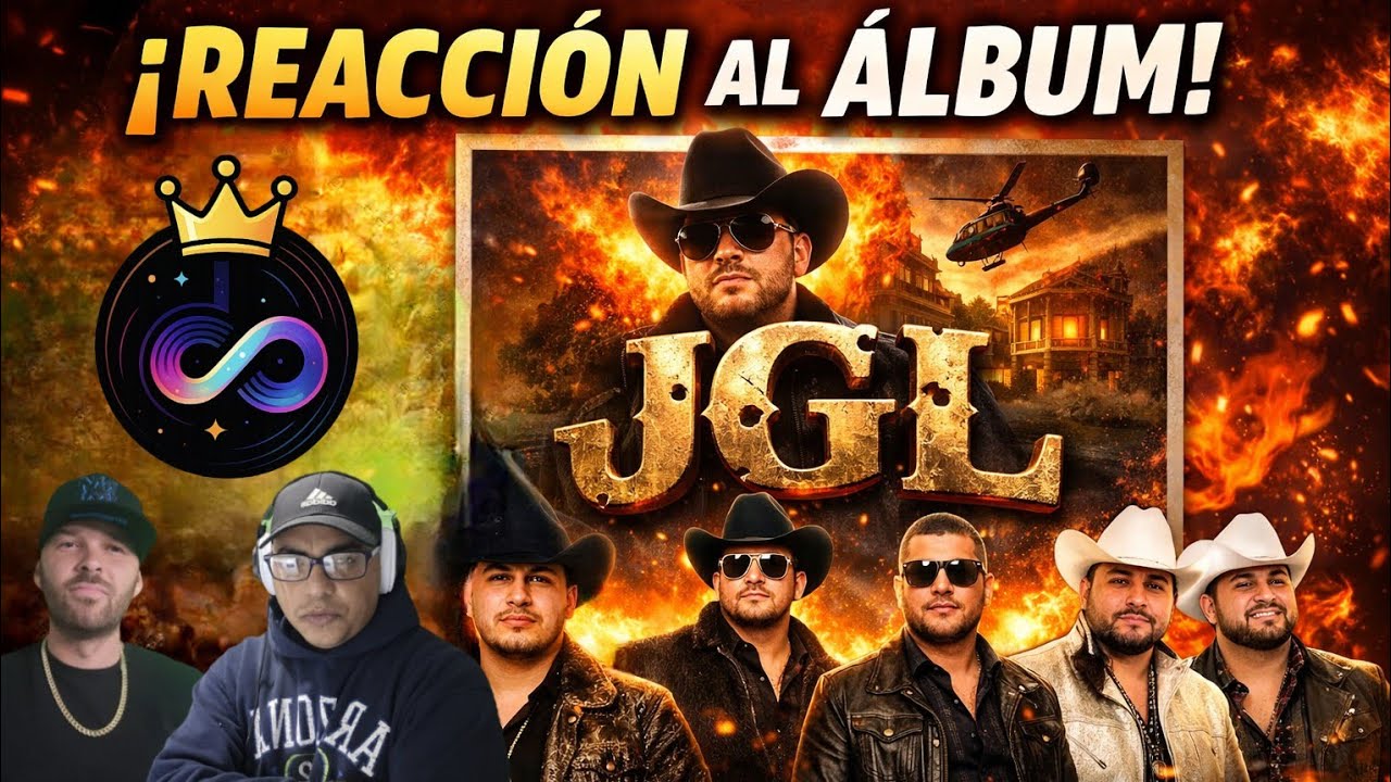 Reacción Álbum JGL - Luis Mexia, Enigma Norteño, Los Dareyes De La Sierra / Zonefinity Unlocked