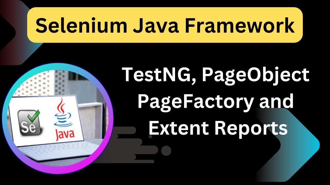Selenium Java Framework Step by Step | Page Object Model & PageFactory | TestNG | Live Project