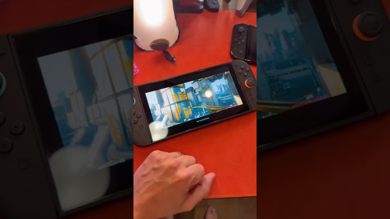 Let&rsquo;s talk about #Cyberpunk2077 for the #NintendoSwitch2 both in #handheldmode and #dockedmode !