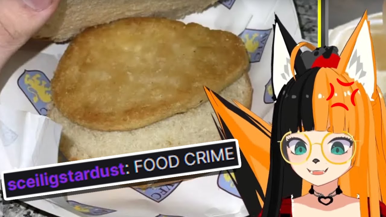 cake crashes out over dry Scrandle food