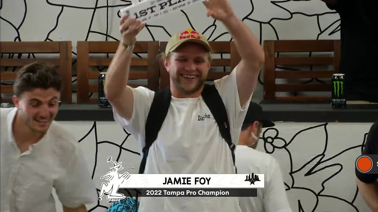 JAMIE FOY winning runs in TAMPA PRO 2022