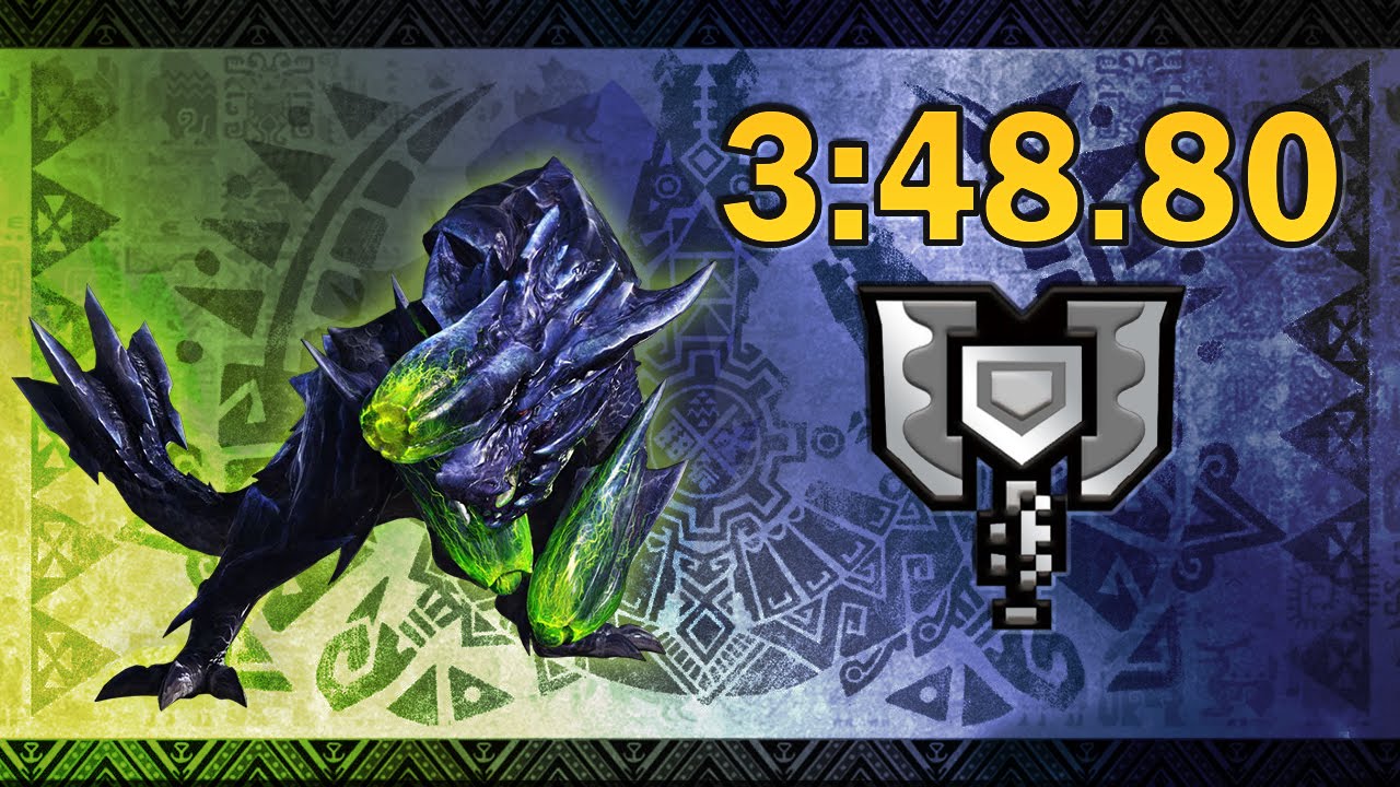 [MH4U] G2 - Fire and Ice - 3:48.80 (Charge Blade)