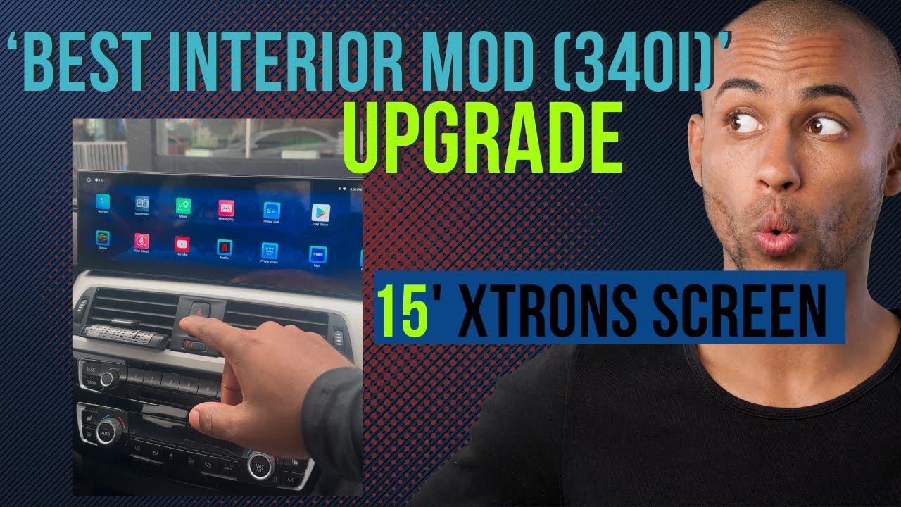 The Best Interior Mod on My BMW 340i (Xtrons 15' Headunit Review)