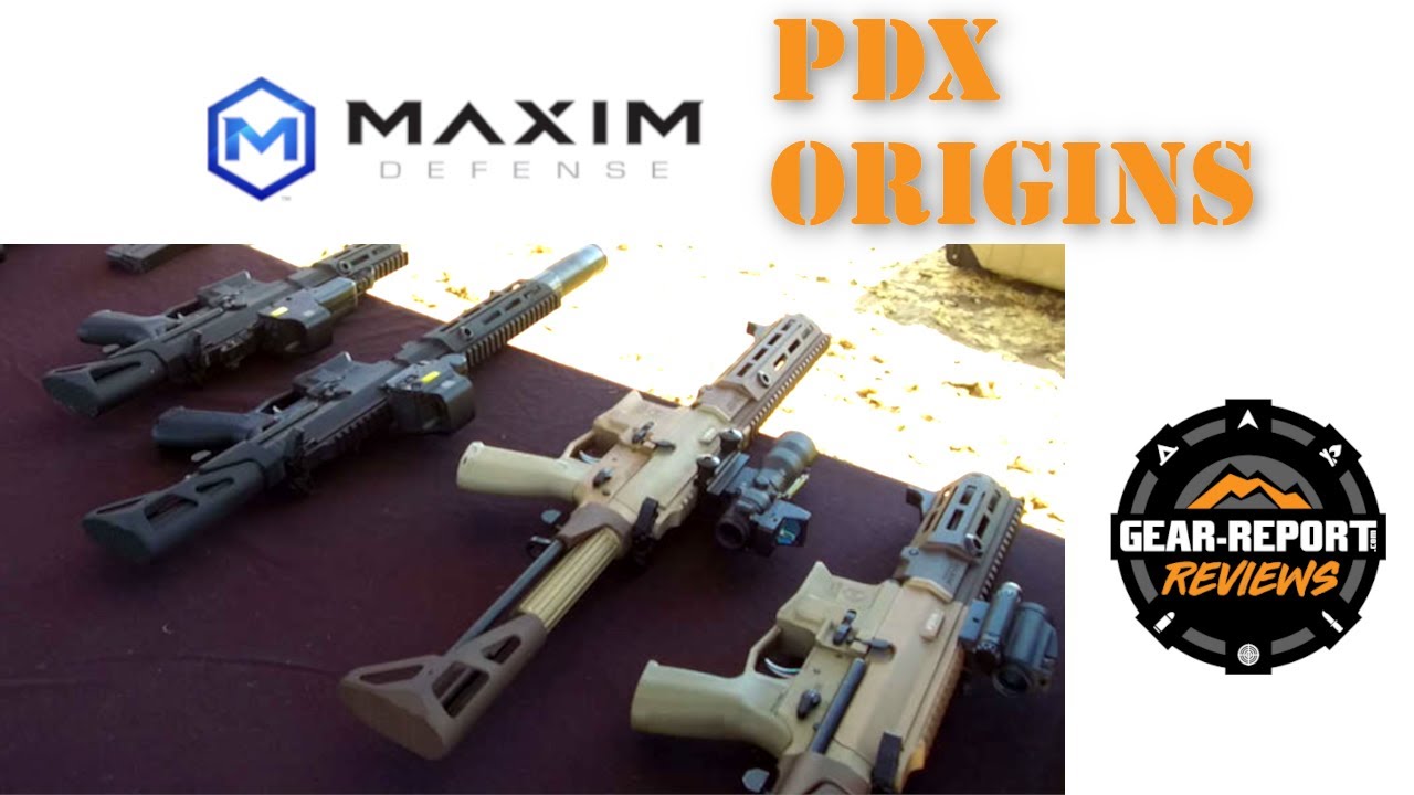Maxim Defense Origins of the PDX Interview - Fire Expo 2021