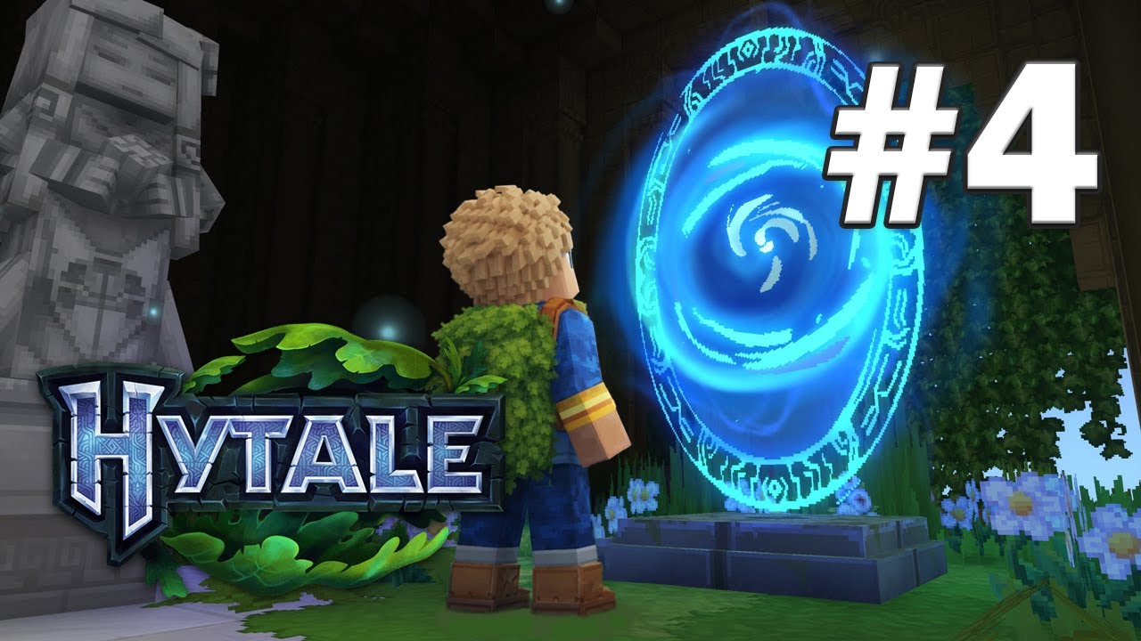 Hytale #4 - TEN PORTAL PROWADZI DO NIEBA…? 🌿🔮