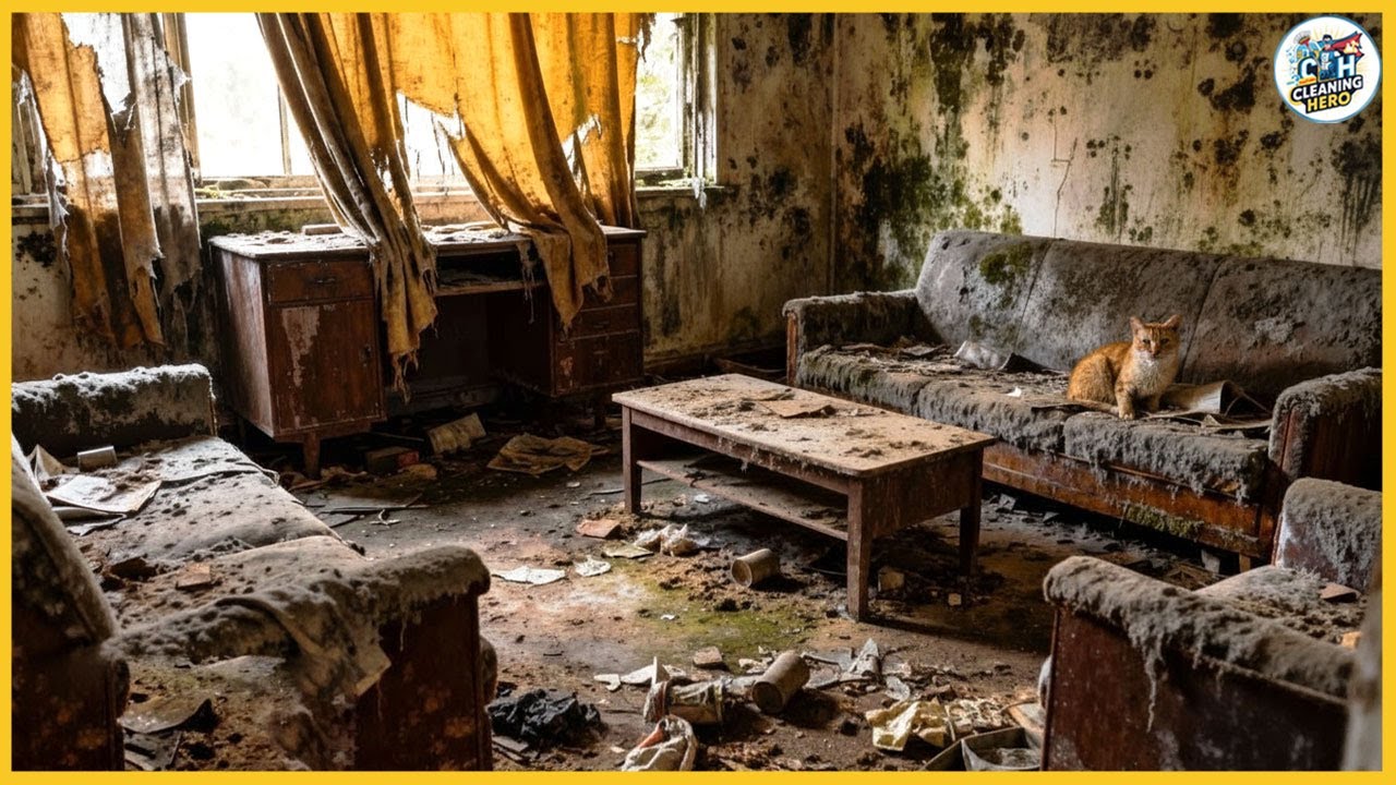 Cleaning What These Residents Survived 🧹 Extreme Free Clean Transformation