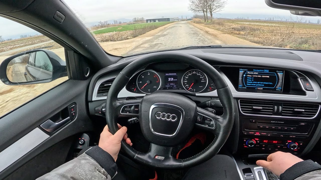 Audi A4 2.7 TDI S-line [190Hp] - POV TEST Drive