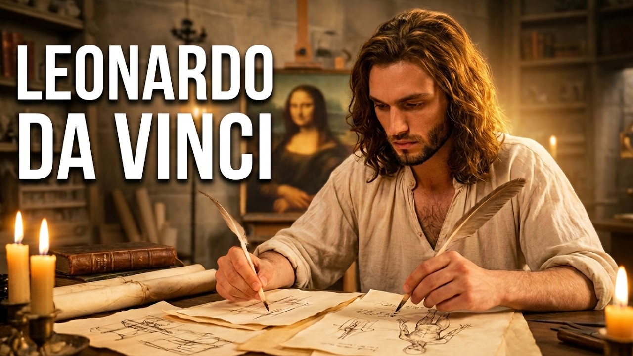 A História de Leonardo da Vinci: O Pintor que INVENTOU o SÉCULO 20 no Renascimento | Biografia