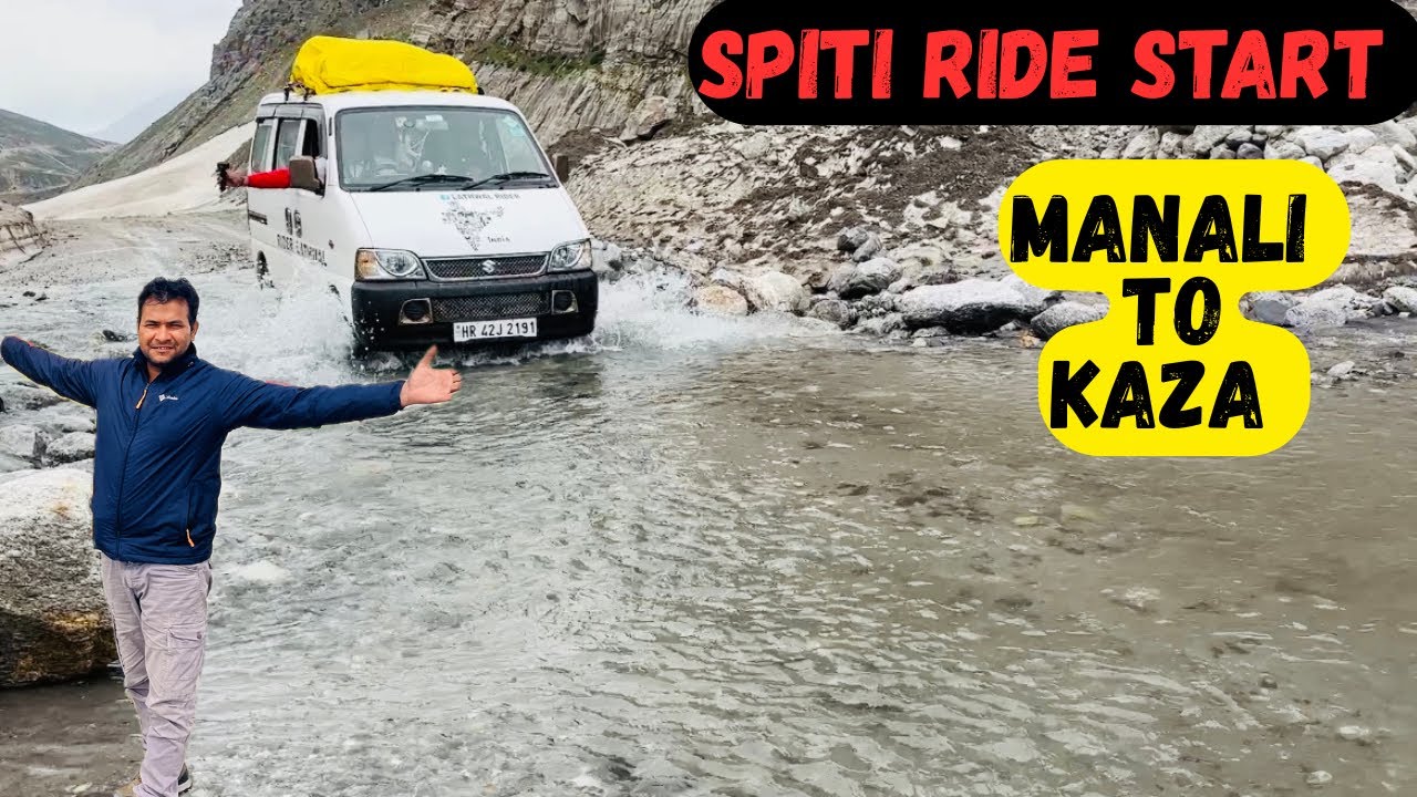 SPITI TRIP START WITH SLEEPER CAR | MANALI TO KAZA | SPITI 2025 | NIGHT CAMPING IN SPITI |