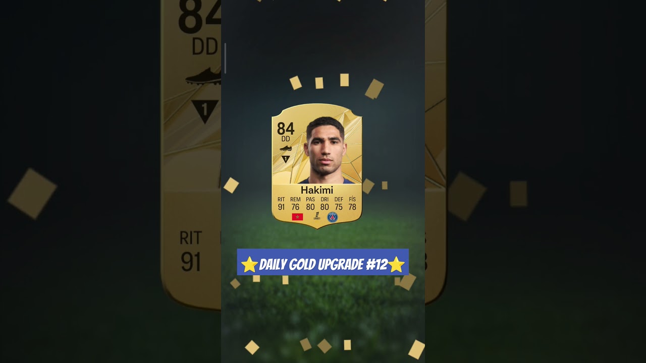 ⭐ DAILY GOLD UPGRADE (12)⭐ #goldupgrade  #sbc  #youtubeshorts  #shortvideo  #fc25  #eafc25   #shorts