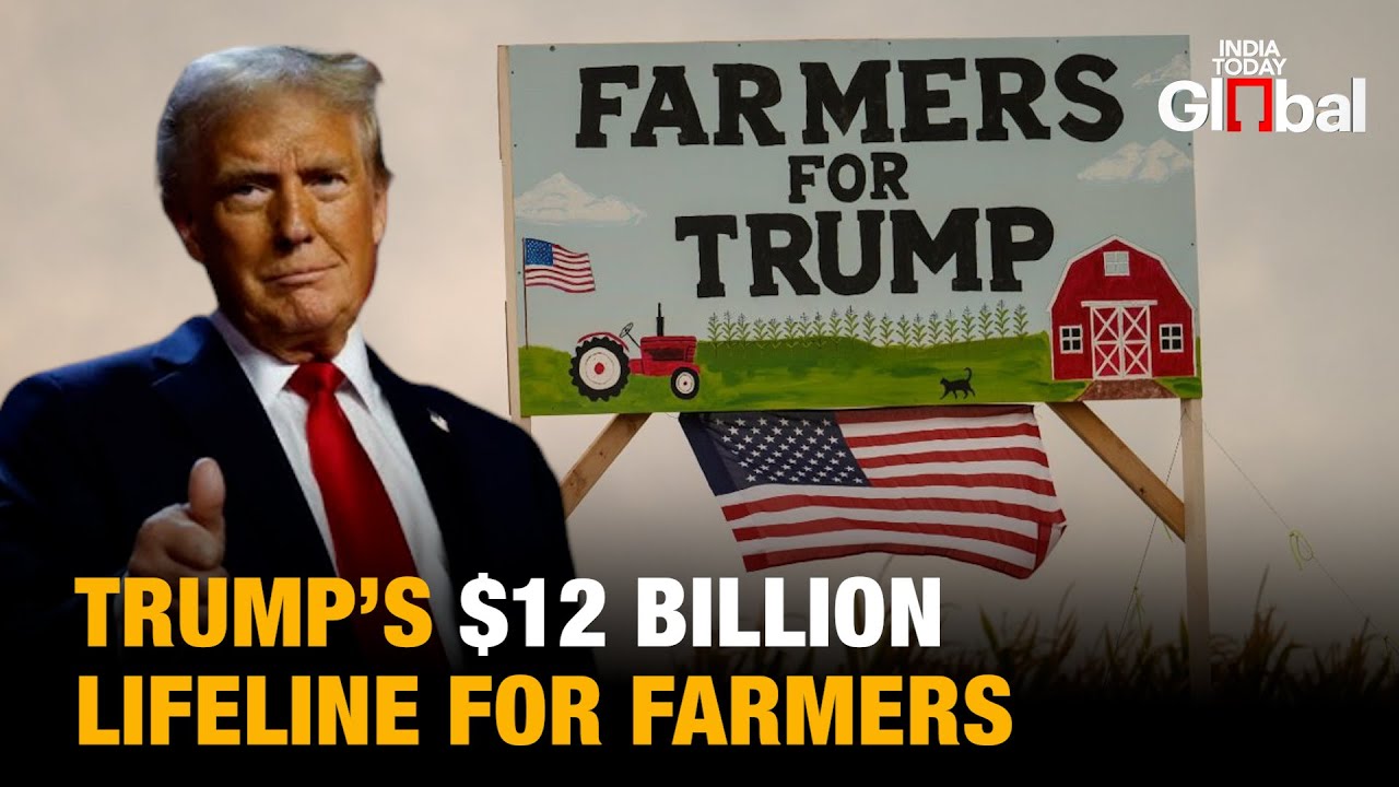 Trump Announces $12B Farm Aid Package As US Farmers Struggle Under Tariff Pressure