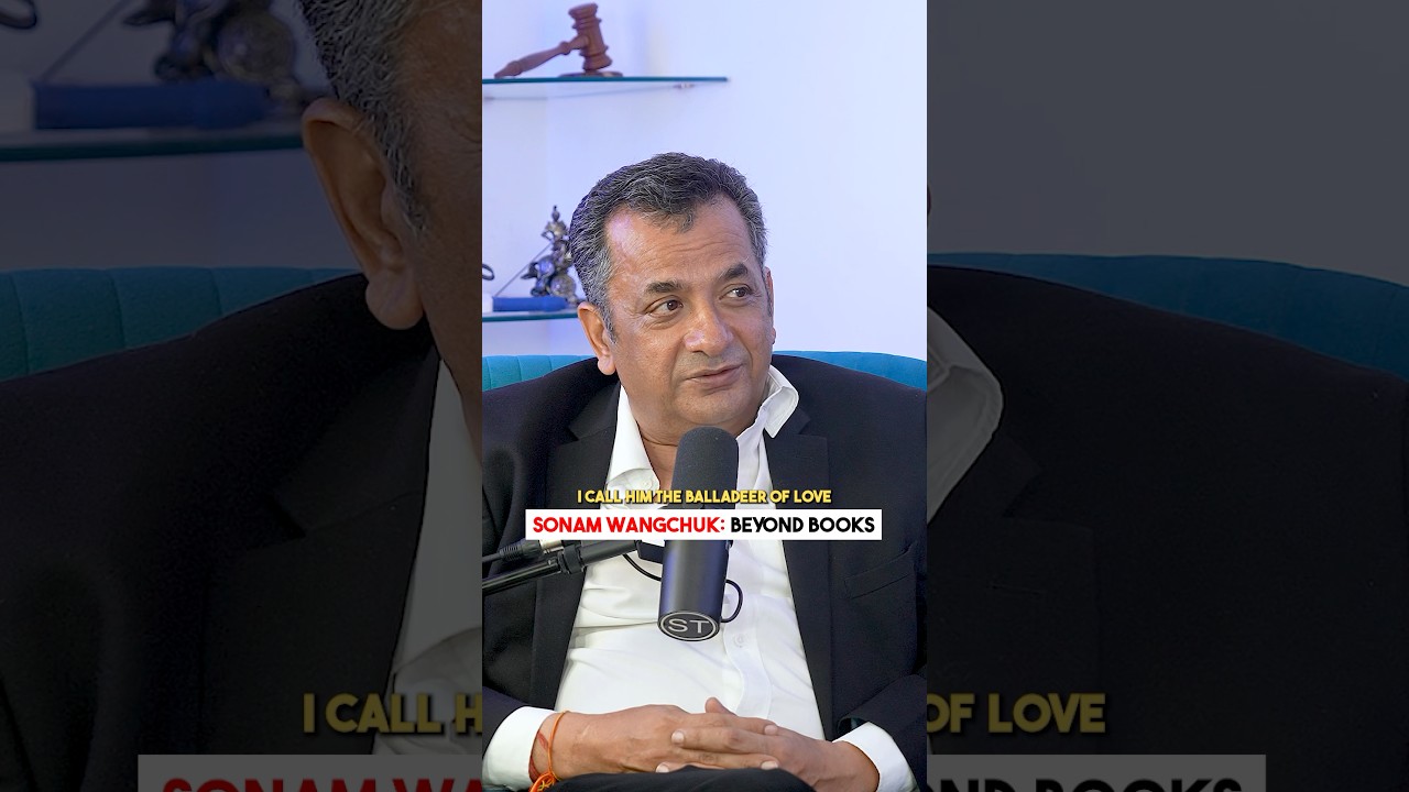 Balladeer Of Love 🙂&zwj;↕️ #sonamwangchuk #indianjudiciary #indianlegalsystem #protests #podcastclips