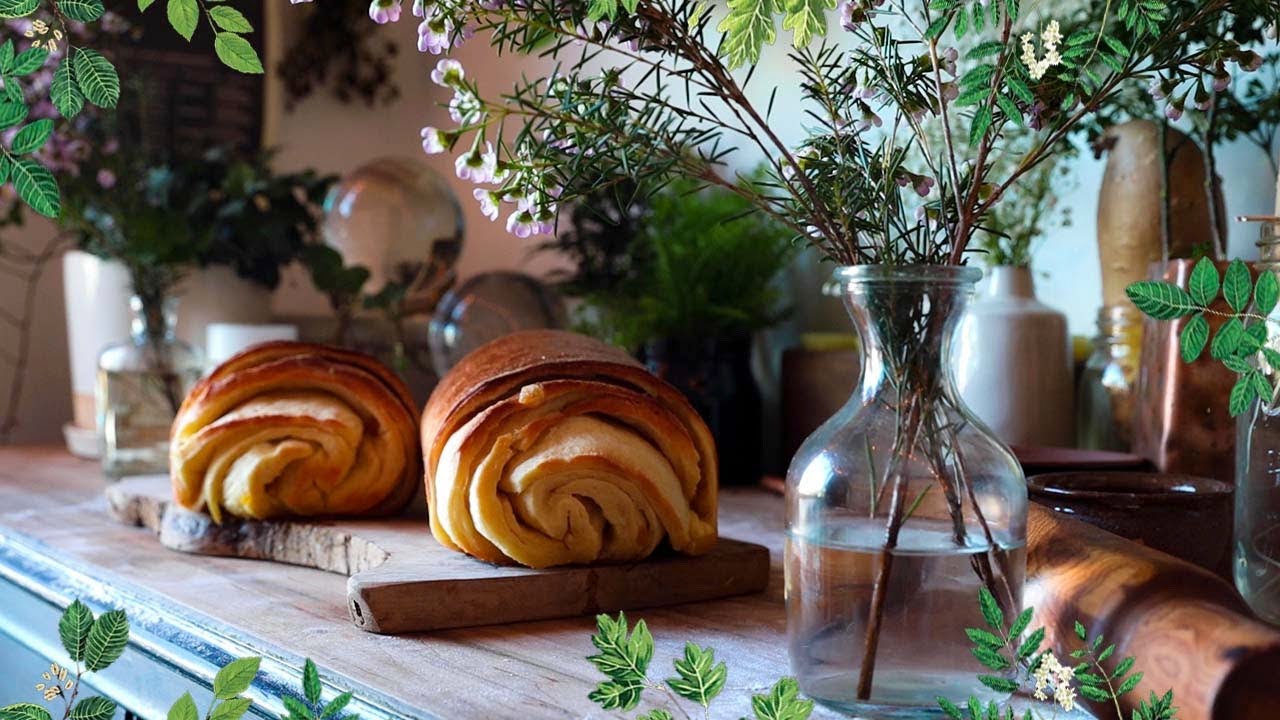 То, что замешивает каждая кухонная ведьма | Бриошь с засахаренным имбирем и медом