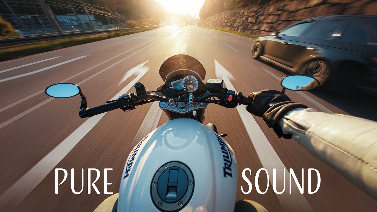 10 Minutes of Raw 3-Cylinder Music 🎧 | TRIUMPH STREET TRIPLE 675 + LEOVINCE