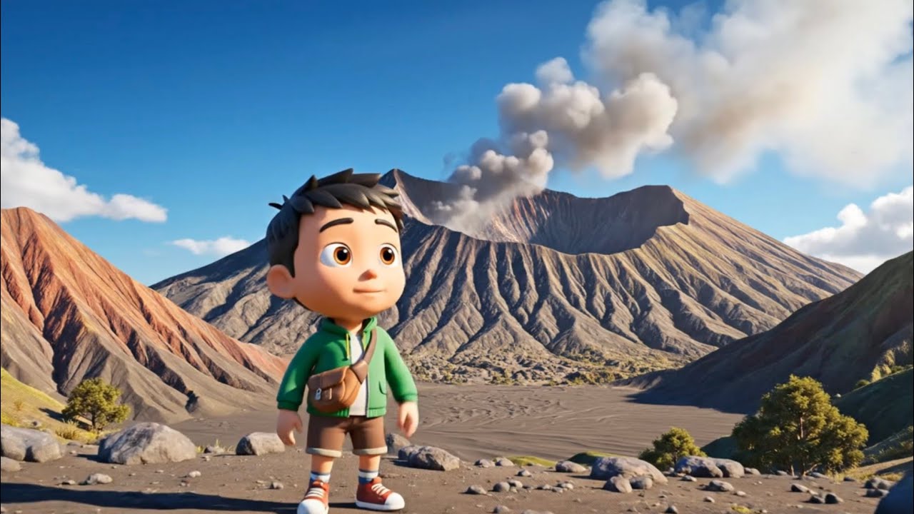 Taman Nasional Bromo Tengger Semeru | Cerita Animasi Anak 