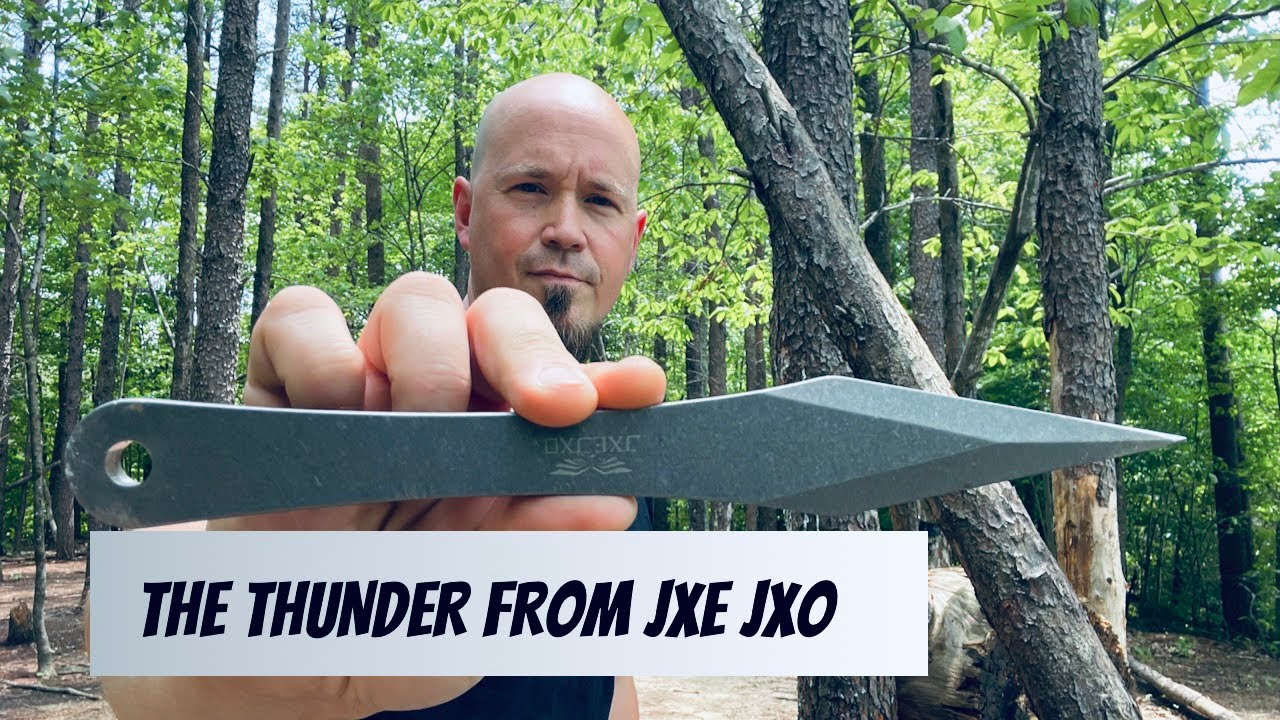 The New JXO JXO “Thunder” No Spin Throwing Knives: Thicker than ever!