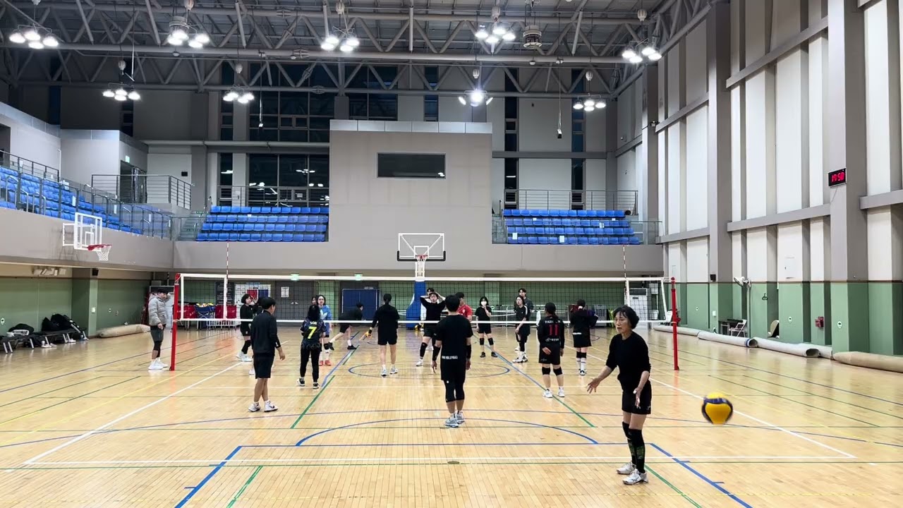 250125 여자 경기 2세트