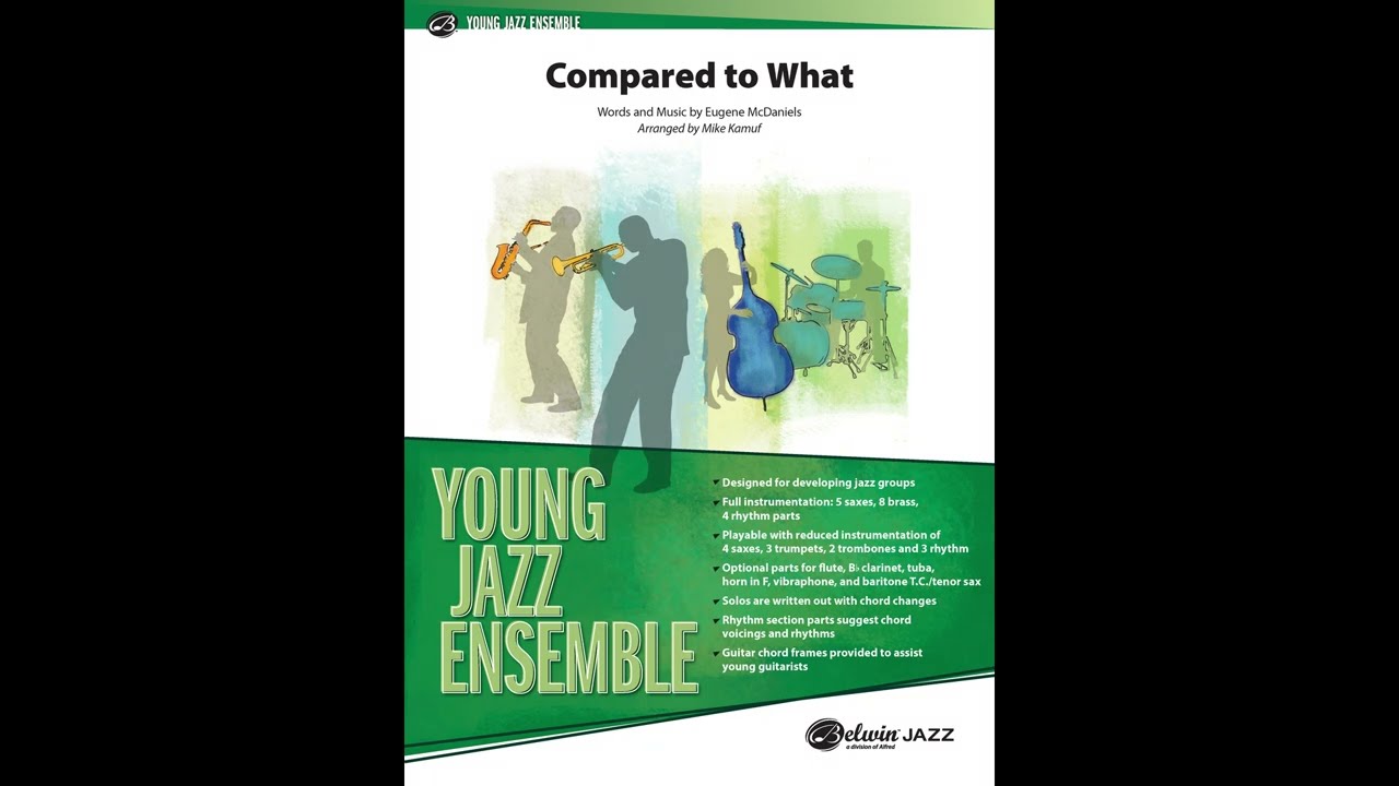 Compared to What, by Eugene McDaniels / arr. Mike Kamuf - Score & Sound