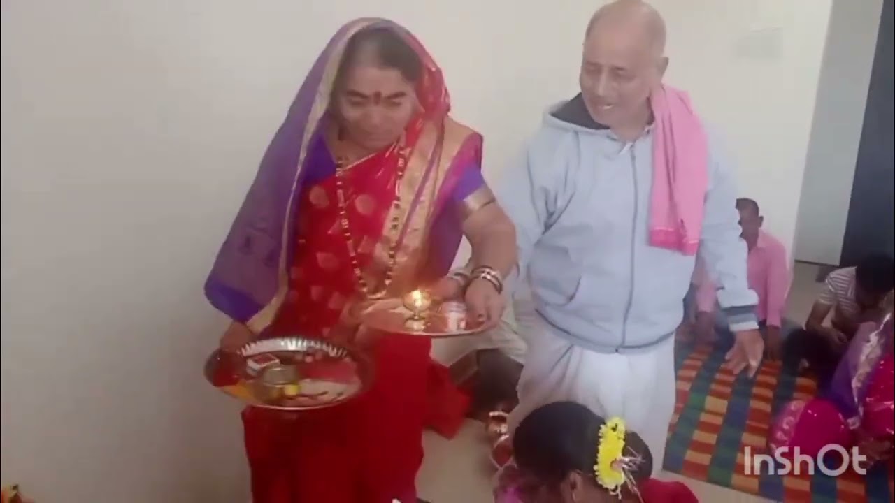 मामा मामीच्या घराची पूजा/ गृहप्रवेश /खूप  आनंदाचा दिवस