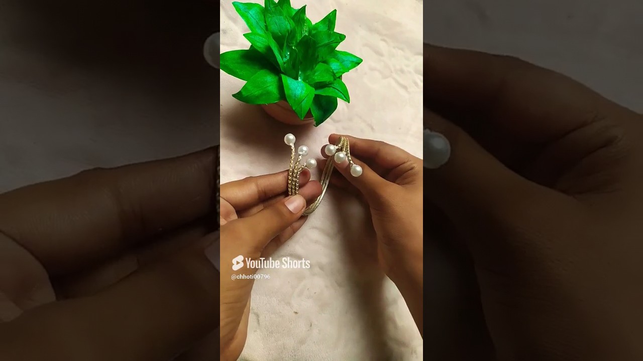 DIY Bangle bracelet craft ideas old bangle is new bangle chhoti 0007 youtube short ##craft #