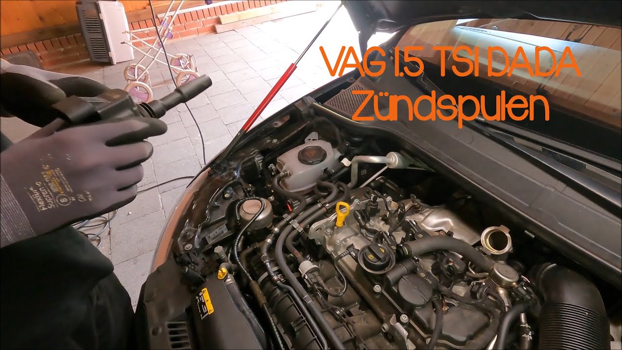 VAG Motor DADA Zündspulen ausbauen