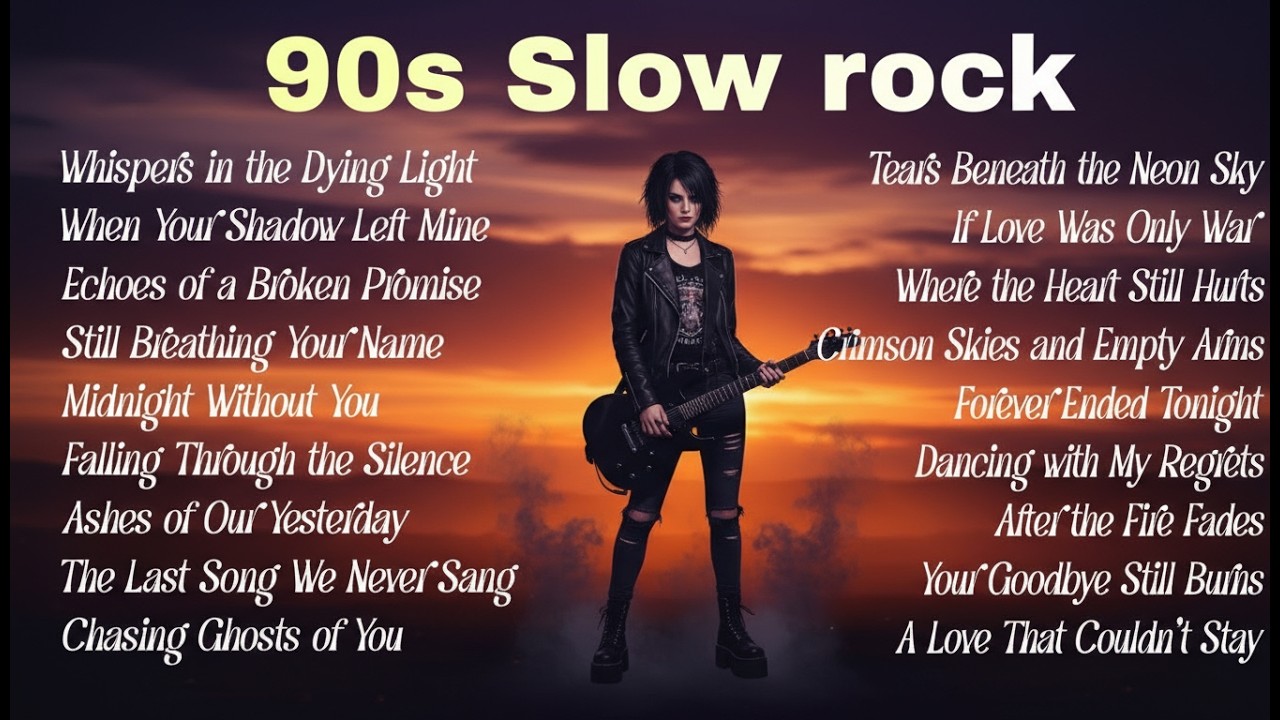 Broken Memories – 90s Slow Rock Ballads Mix