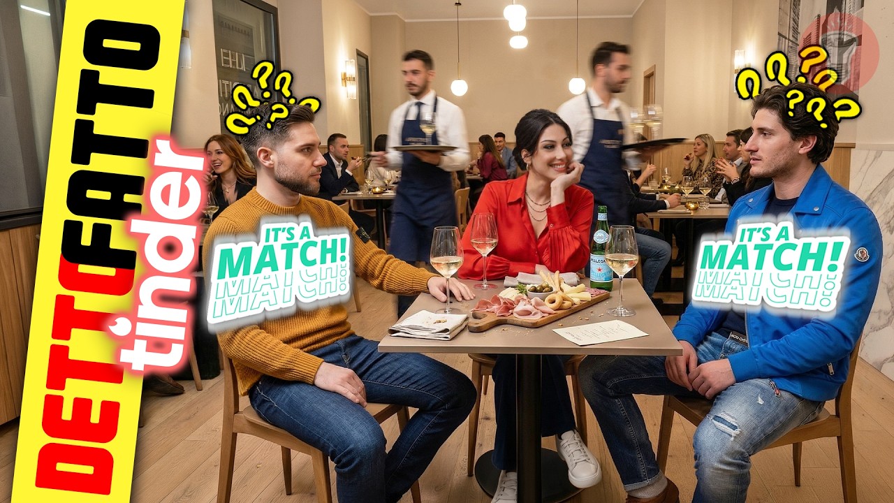 Invitate 2 ragazzi allo stesso Appuntamento Tinder - [Detto Fatto Tinder] - theShow