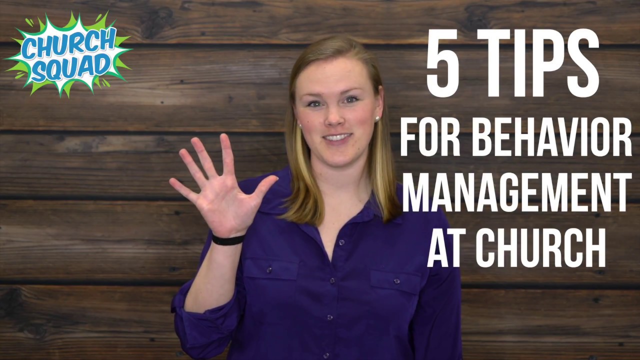 Behavior Management at Church (5 Tips)