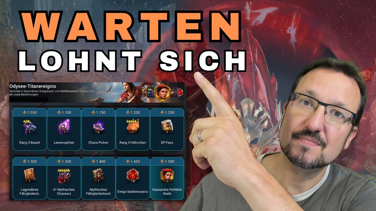 Warten lohnt sich! Verschenkt keine Championjagd-Punkte und 2x myth. Chance | Raid: Shadow Legend