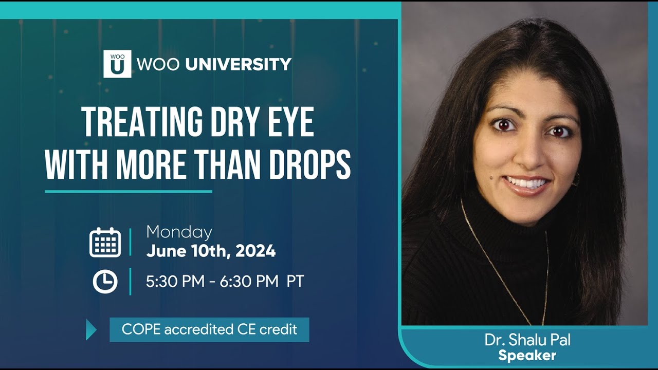 Treating Dry Eye With More Than Drops