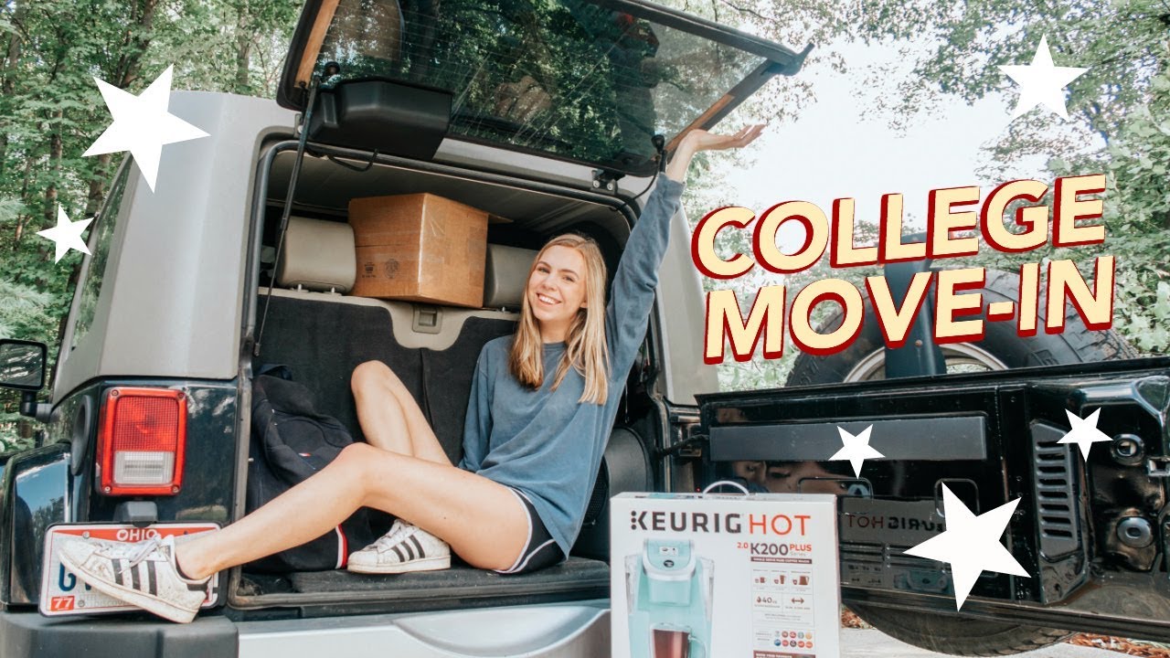 pack with me for college + move in vlog 2018!!