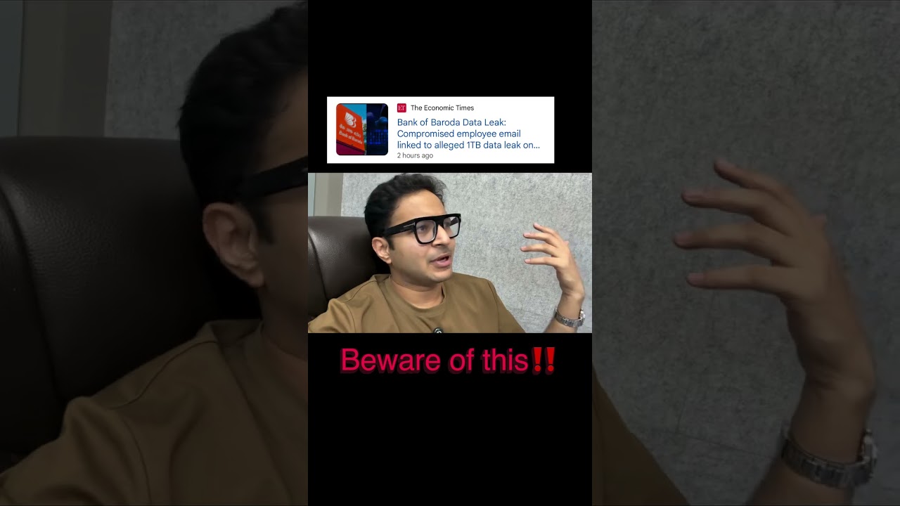 Bank of Baroda data leak- Beware!