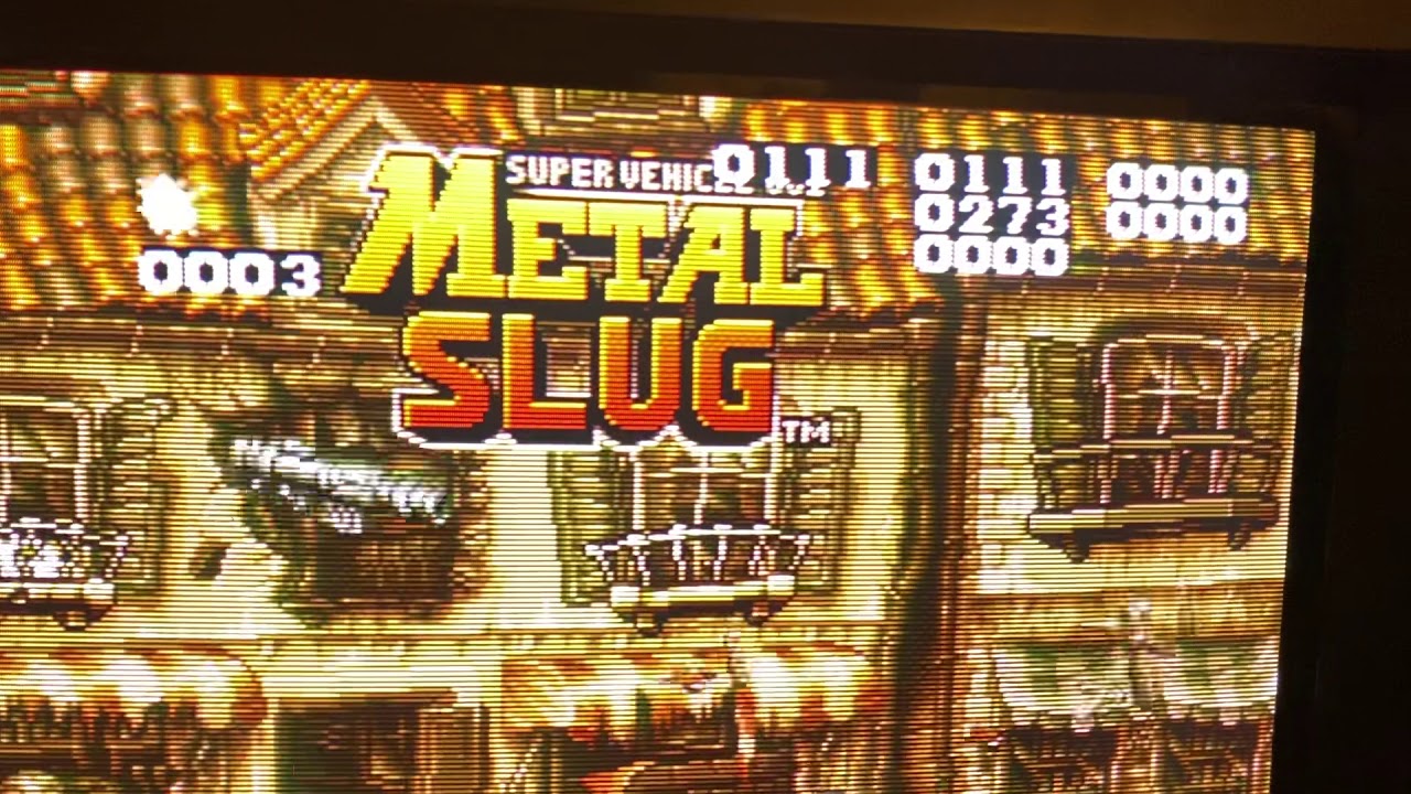 [FIXED] Metal Slug MVS bug : Code display + Green cross on Unibios 4.0