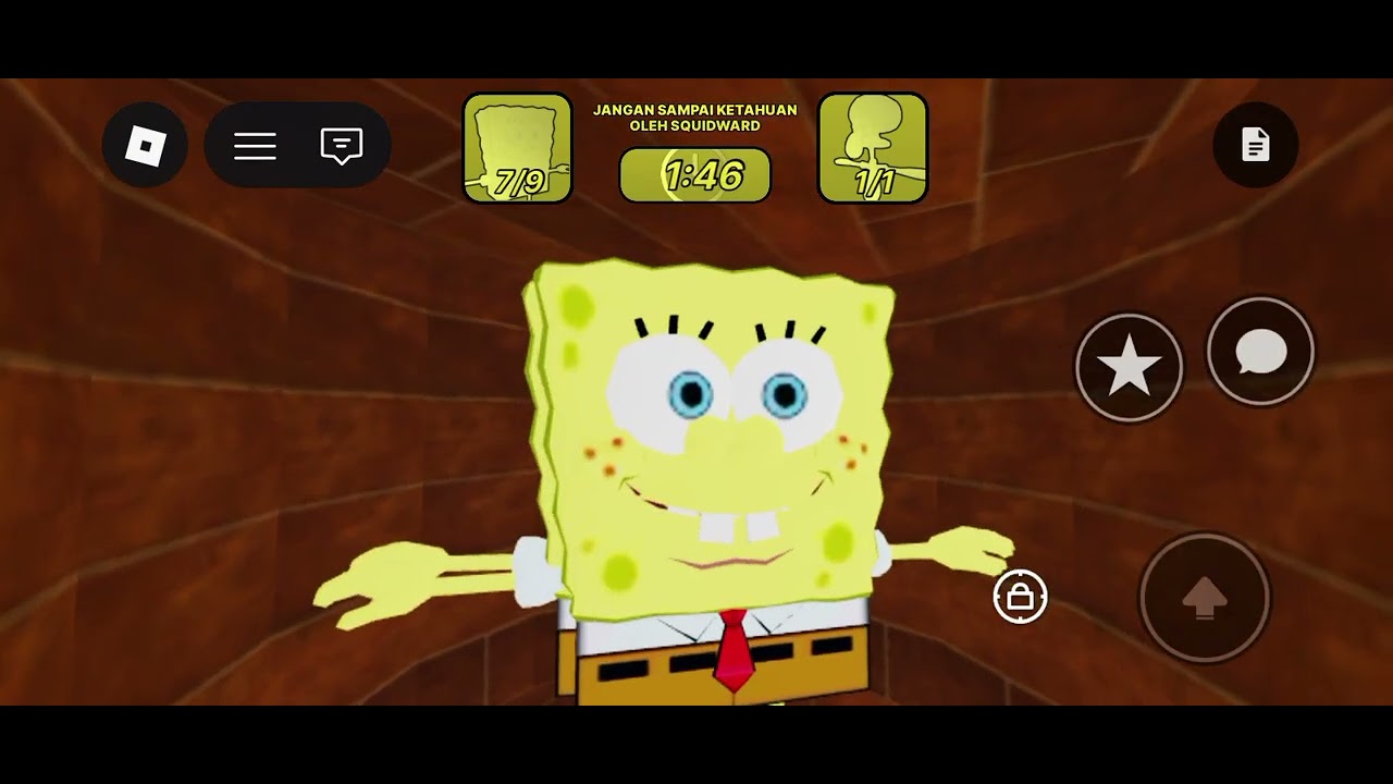 Full video game play roblok Spongebob vs Squidward 