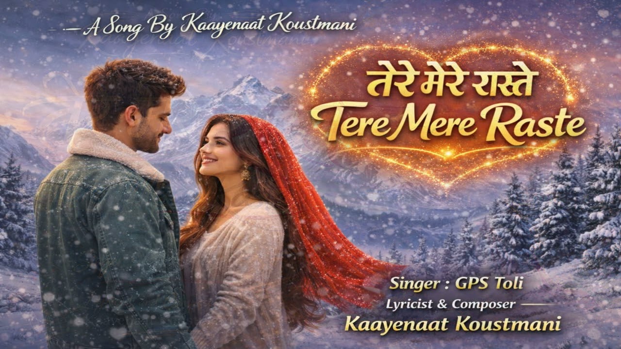 तेरे मेरे रास्ते | Tere Mere Raste {KKH-35} Kaayenaat Koustmani I Heart Touching Romantic Love Song