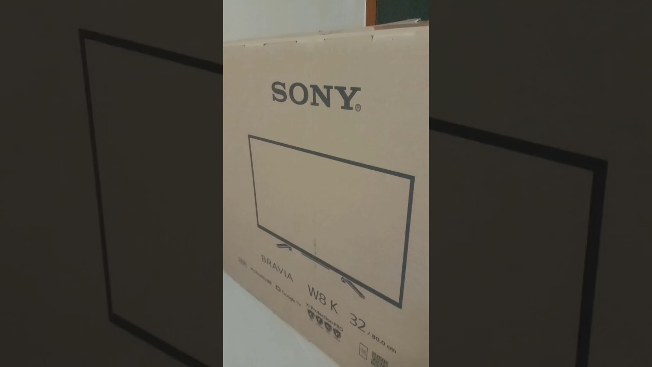 Sony Bravia Smart Google TV W8K 32 inch HDR X-Protection by chrome tech channel