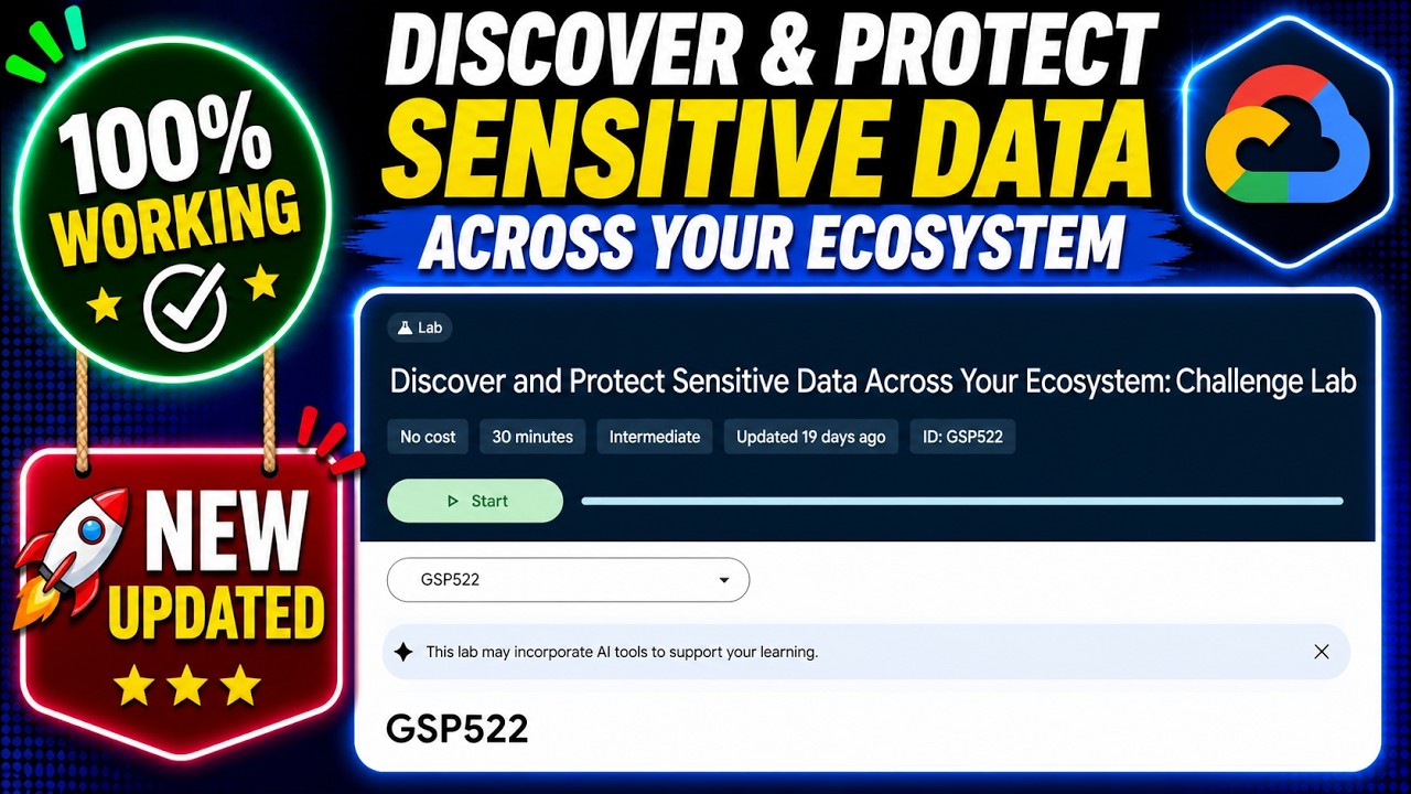 Discover and Protect Sensitive Data Across Your Ecosystem: Challenge Lab | GSP522