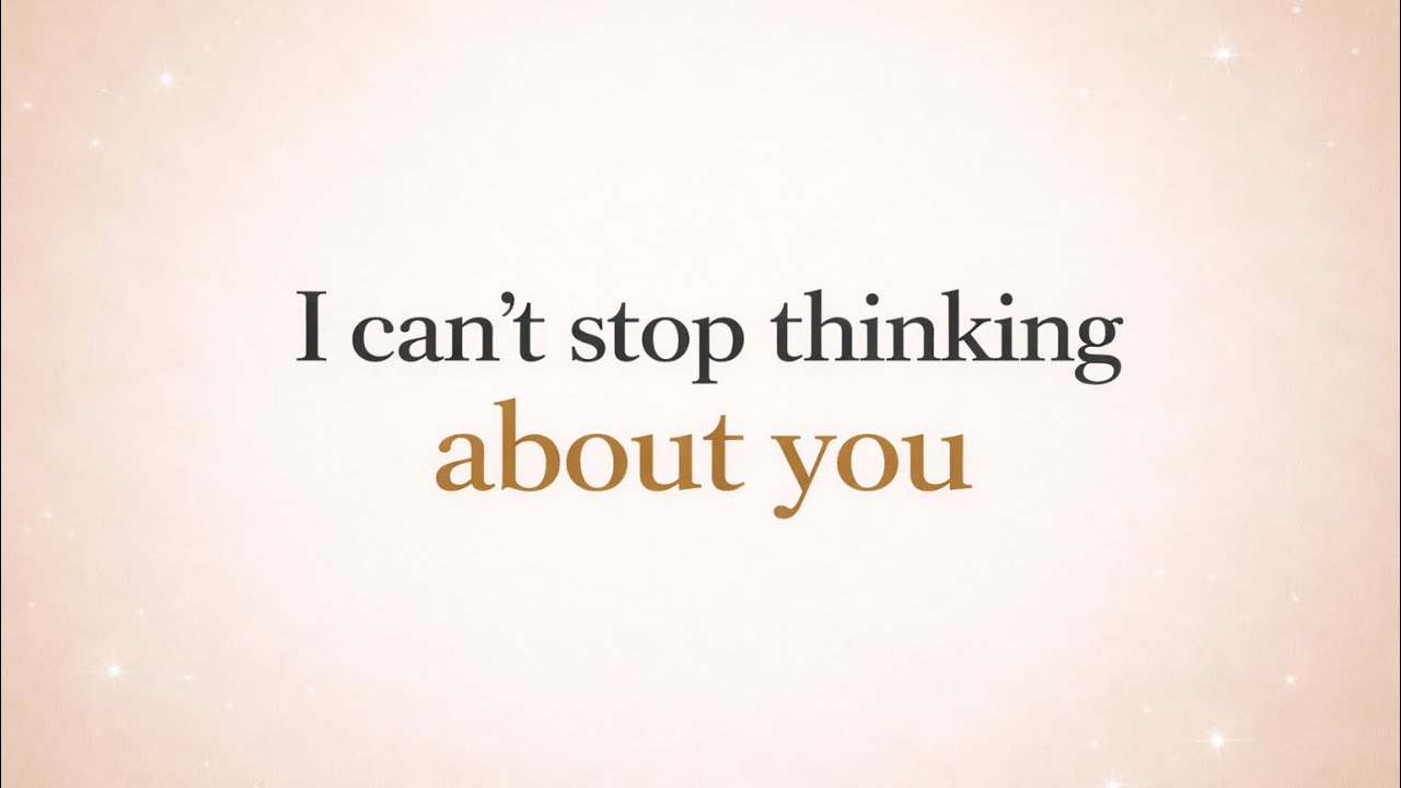 I can&rsquo;t stop thinking about you. (Love Tarot Reading)