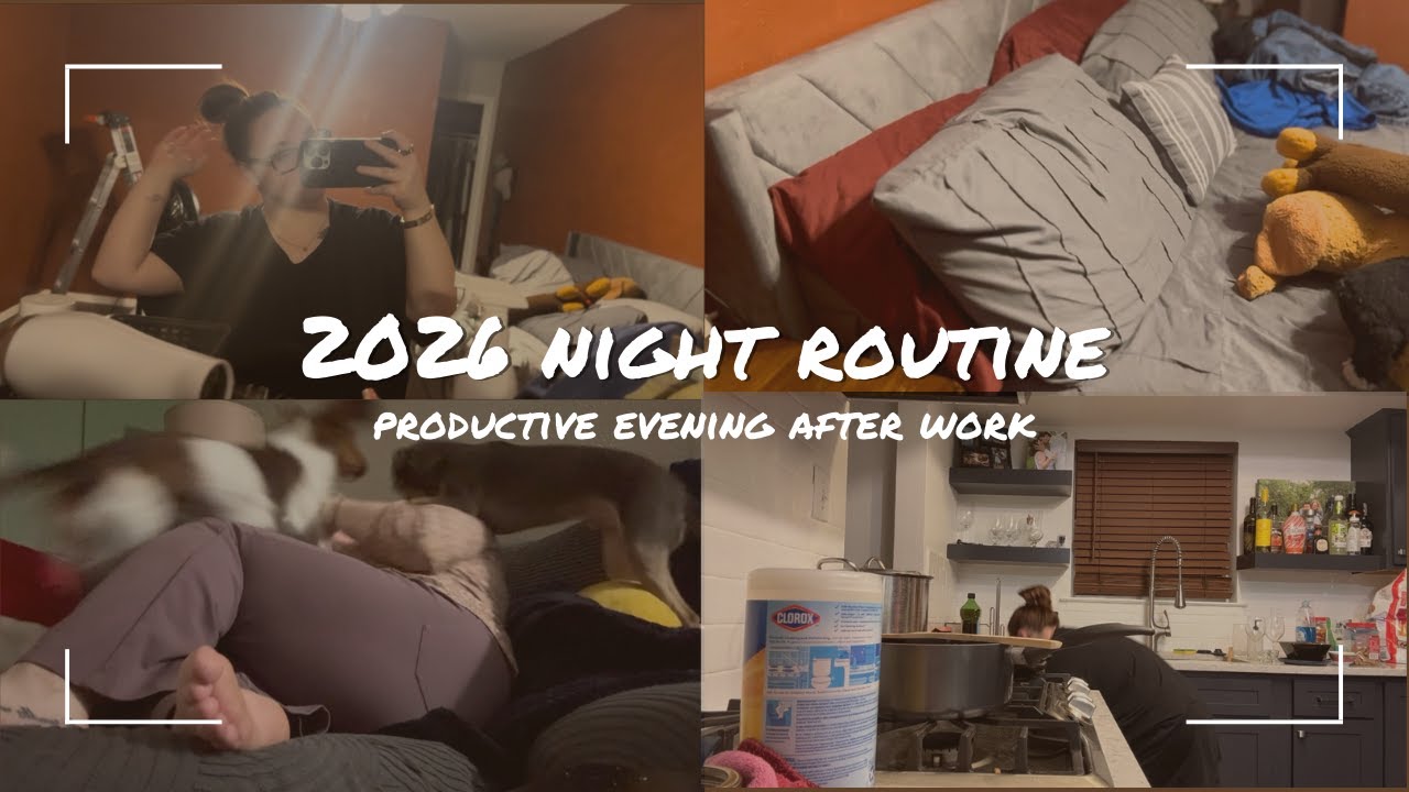 My 2026 Work Night Routine