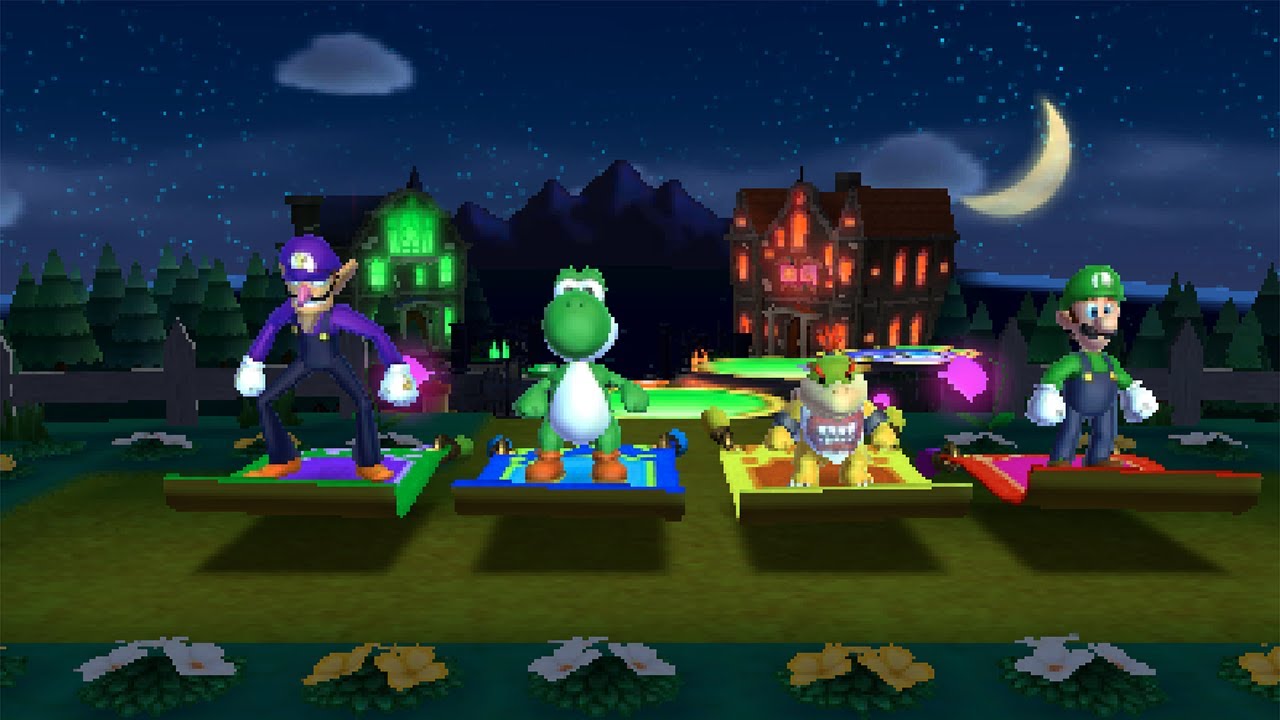 Mario Party: Island Tour - Kamek's Carpet Ride (Red Mansion)