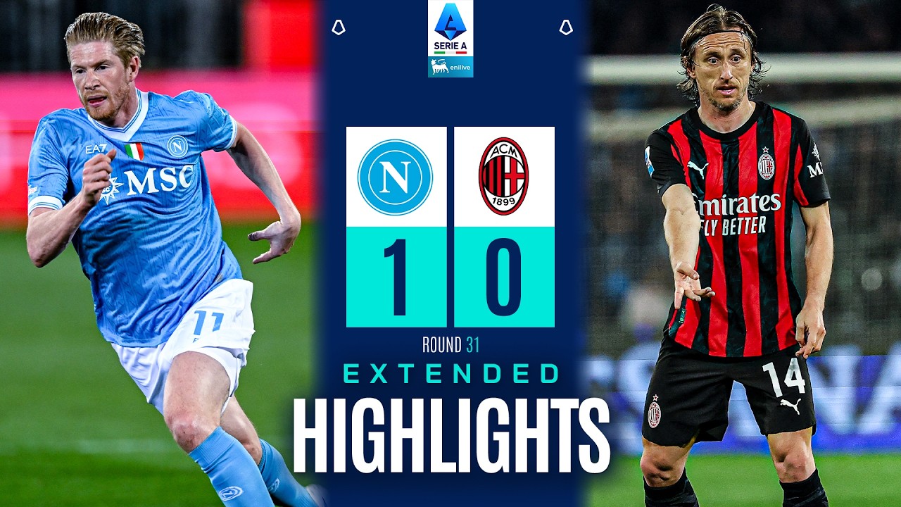 NAPOLI-MILAN 1-0 | EXTENDED HIGHLIGHTS | SERIE A 2025/26