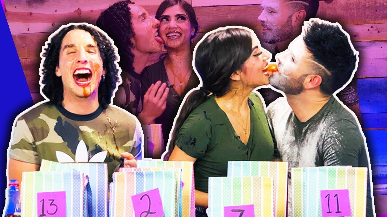 Youtubers VS Comételo o Pontelo Extremo ft ANDREA ZUÑIGA