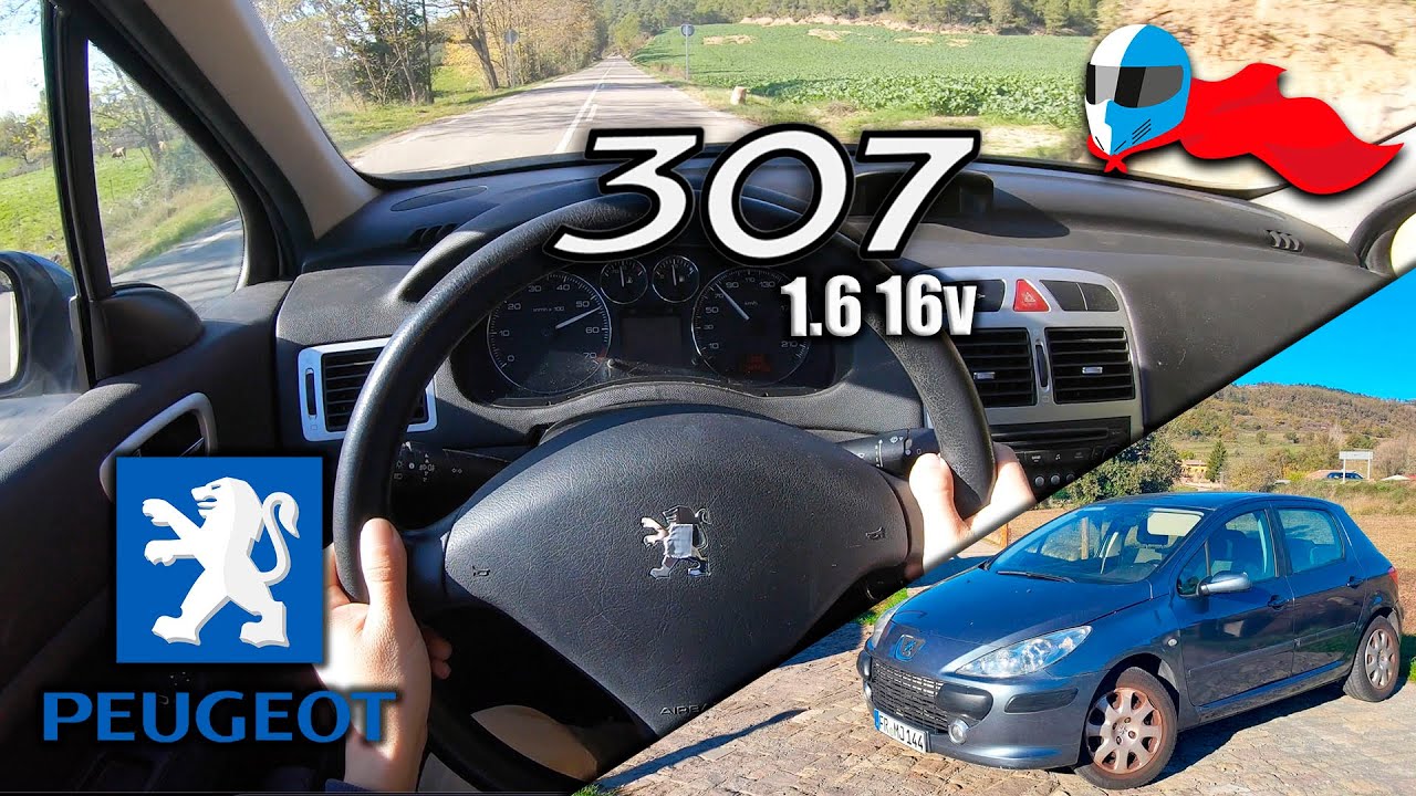 2006 Peugeot 307 1.6 16v (80kW) POV 4K [Test Drive Hero] #150 ACCELERATION, ELASTICITY & DYNAMIC