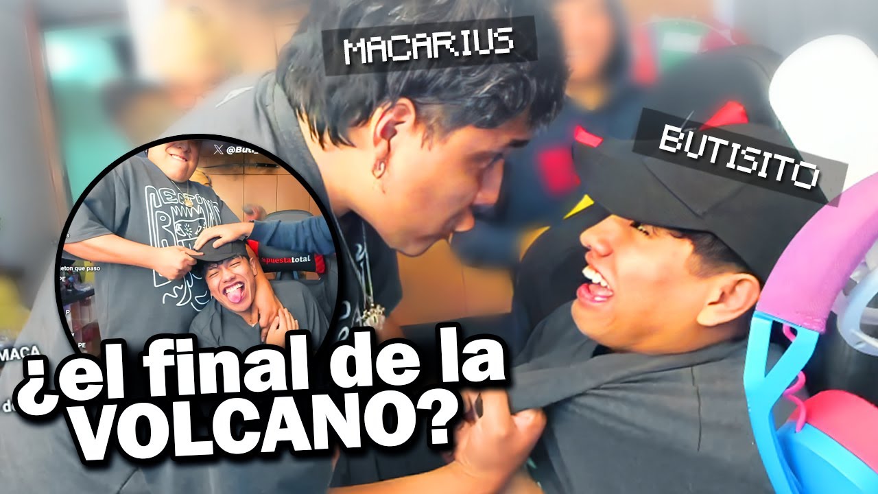 LA VOLCANO HOUSE EXPLOTA Y SE PELE4N ENTRE TODOS 😂 BUTI Y MACARIUS ROMPEN EL POLO DE GLOGLOKING