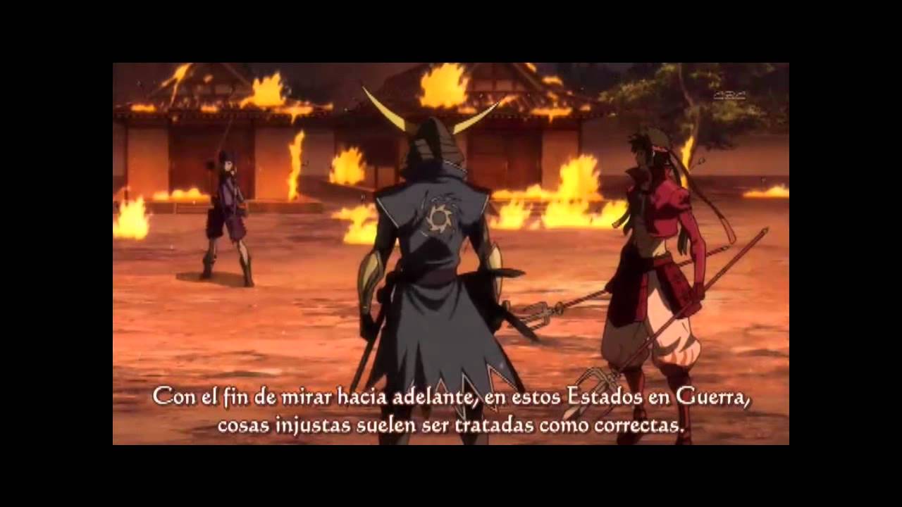 Sengoku Basara Yukimura & Masamune vs. Mitsuhide [Sub esp]