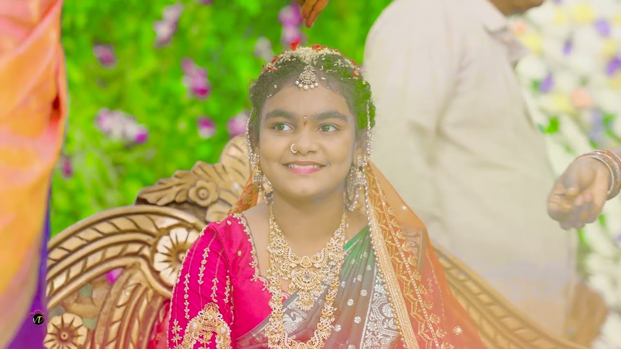 Manvitha Half Saree Highlights || VD Photography